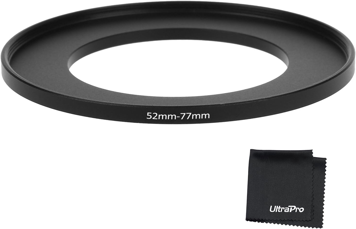 UltraPro StepUp Adapter Ring 52mm Lens to 77mm Filter Size Flash Adapter Rings