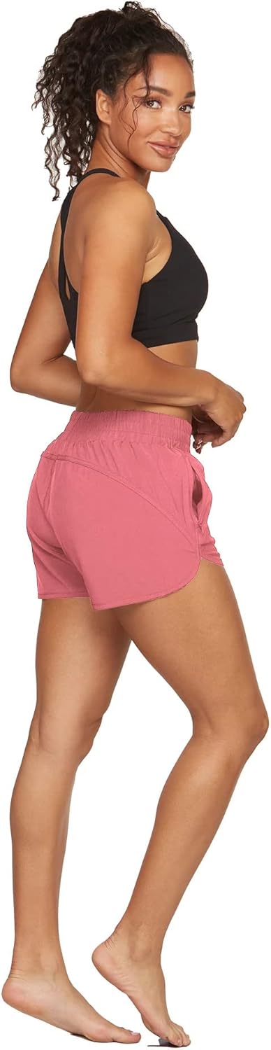 COLOSSEUM Active Women's Annika Moisture Wicking Performance Running Short with Zipper Pockets - Image 4