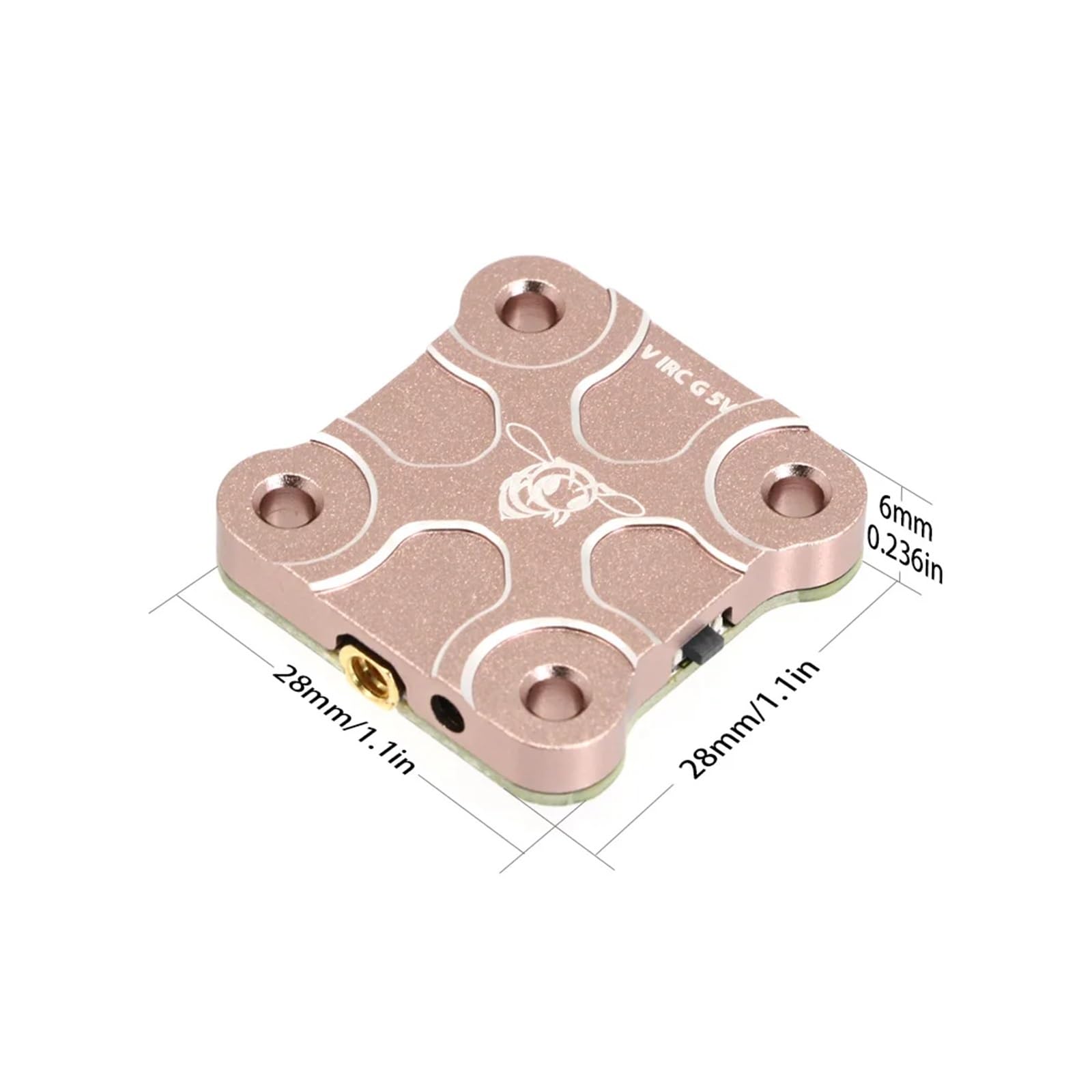 Transmisor, Compatible con SpeedyBee, TX800 VTX 5.8G 48CH PitMode 25mW 200mW 400mW 800mW Salida Soporte de Largo Alcance RC Drone