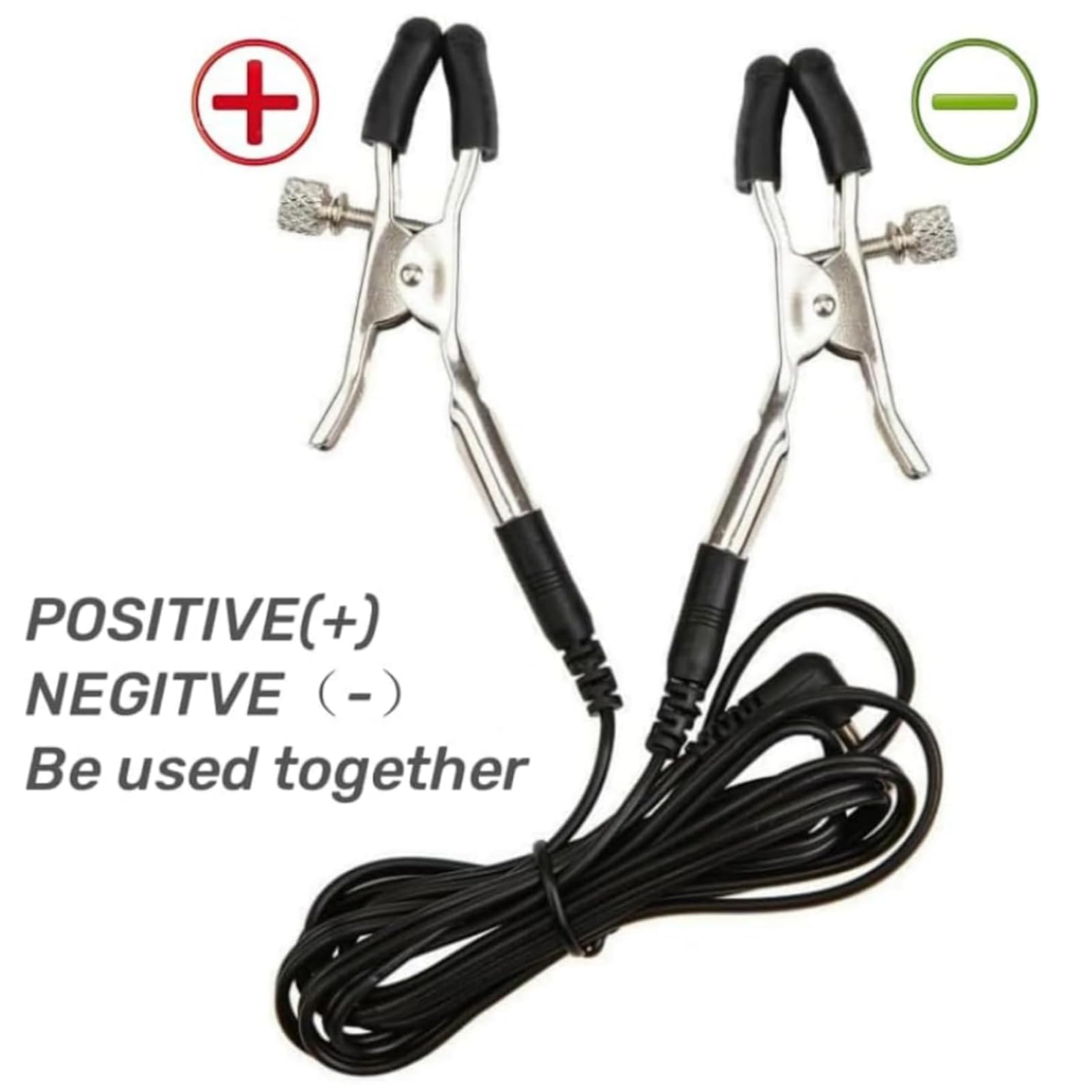 Estimulación Eléctrica Pinza para Pezones Electroshock Pinzas para Pezones Ajustables con Control Remoto Estimuladores de Senos y Masajeador de Clítoris Juguetes Sexuales Parejas y Adultas