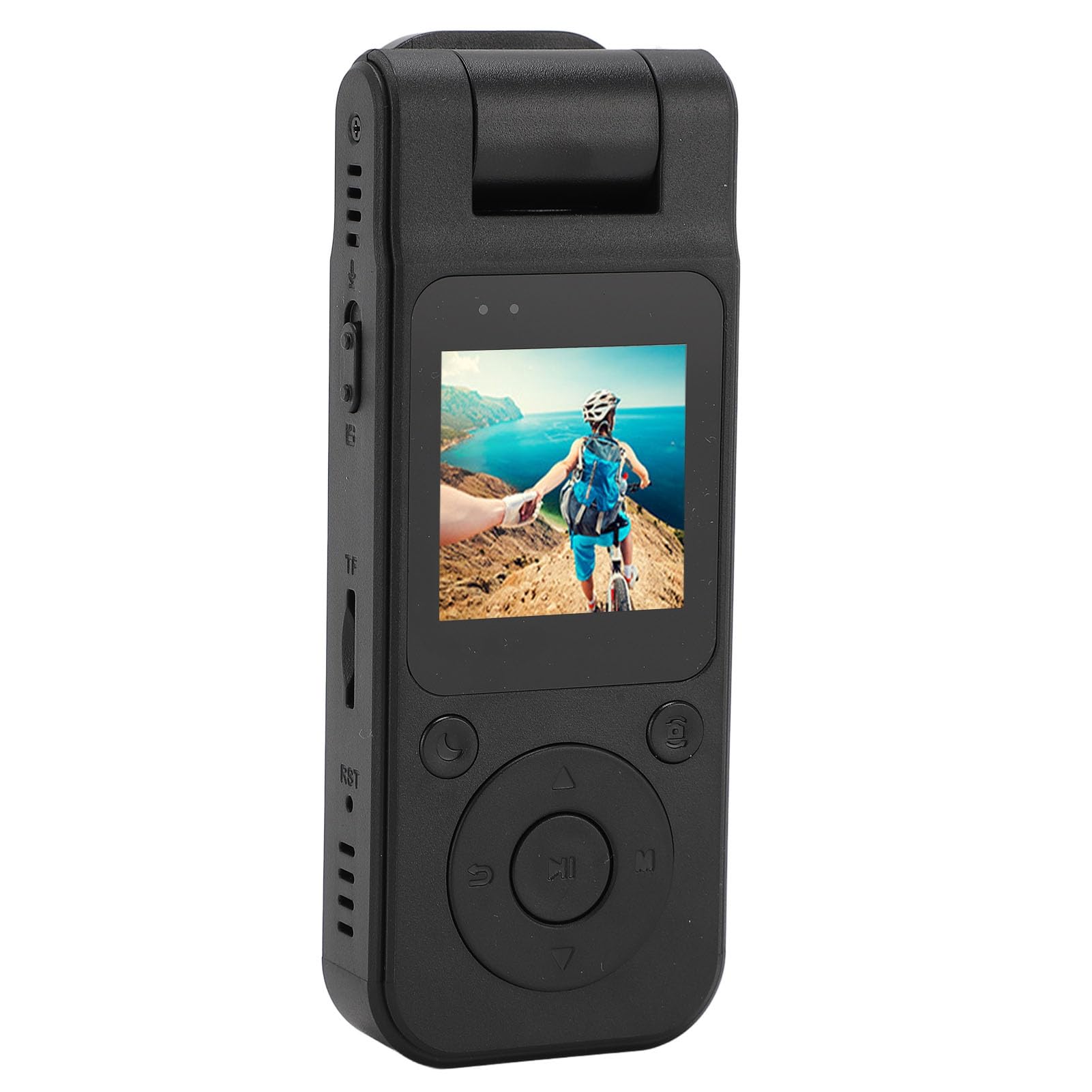 EBTOOLS Body Camera, 4K Body Video Recorder with Clip, Rotatable Lens, 140° Wide Angle, Support Loop Recording, Magnetic Wearable Camera for Conference, Interview-image-34