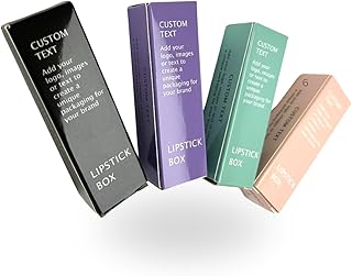 Caja de lápiz labial personalizada, caja de l...
