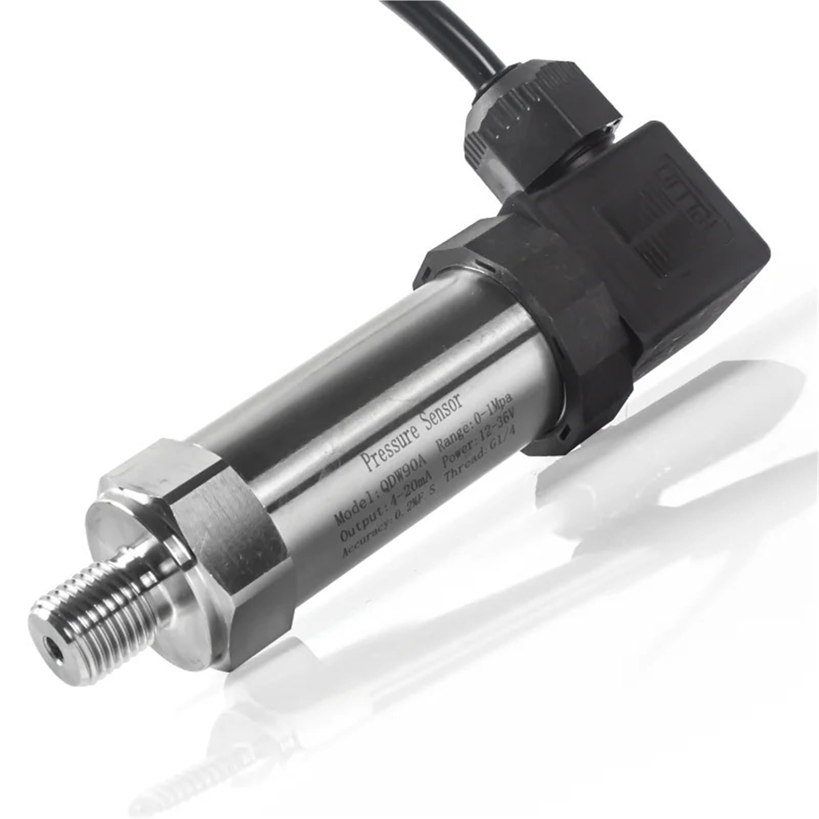 Transductor de presión Digital 0-20Kpa 0-1Mpa 0-4Mpa transmisor 4-20mA M20 * 1,5 Sensor 4-20mAPressure 1 Uds(Beige-single,0-4Mpa)