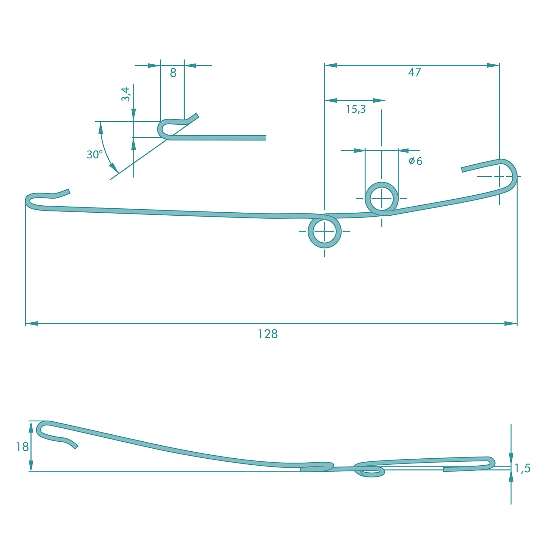 Ressort De Plaque Coulissante Shimano TT0093 - Neuf