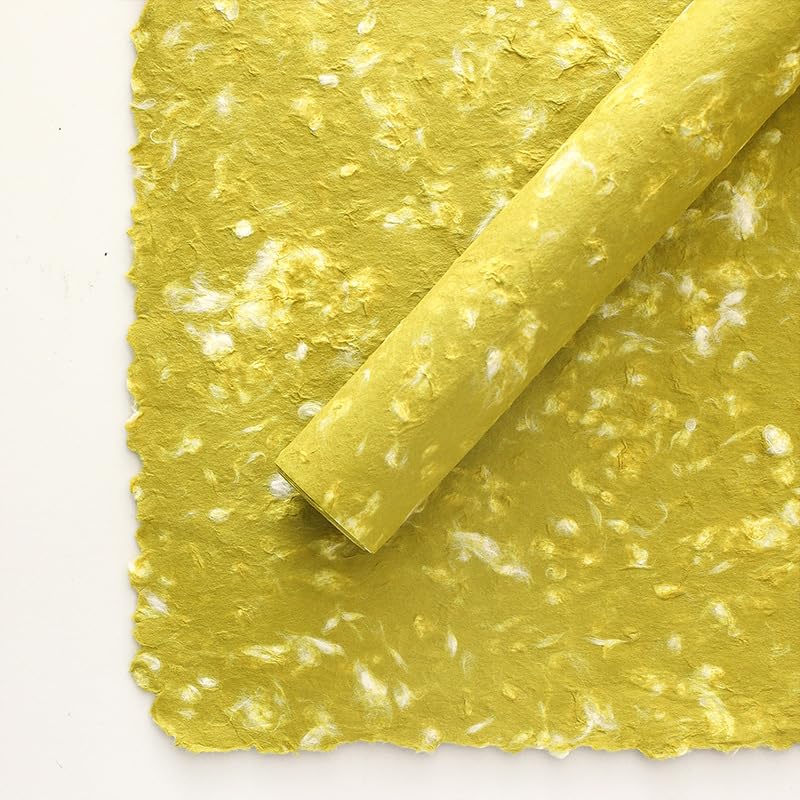 Papier d'emballage de fleurs vert clair texture vintage boite cadeau