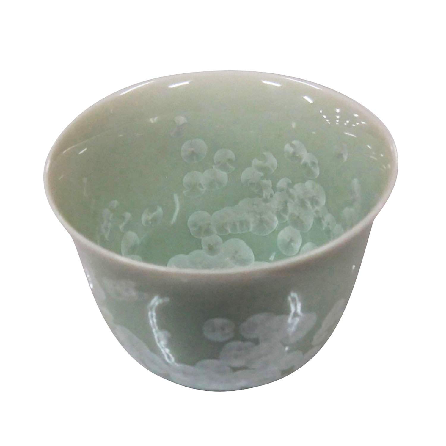 Amazon｜佐治陶器(Saji Touki) 萬古焼 煎茶碗 緑雲 74-1 日本製
