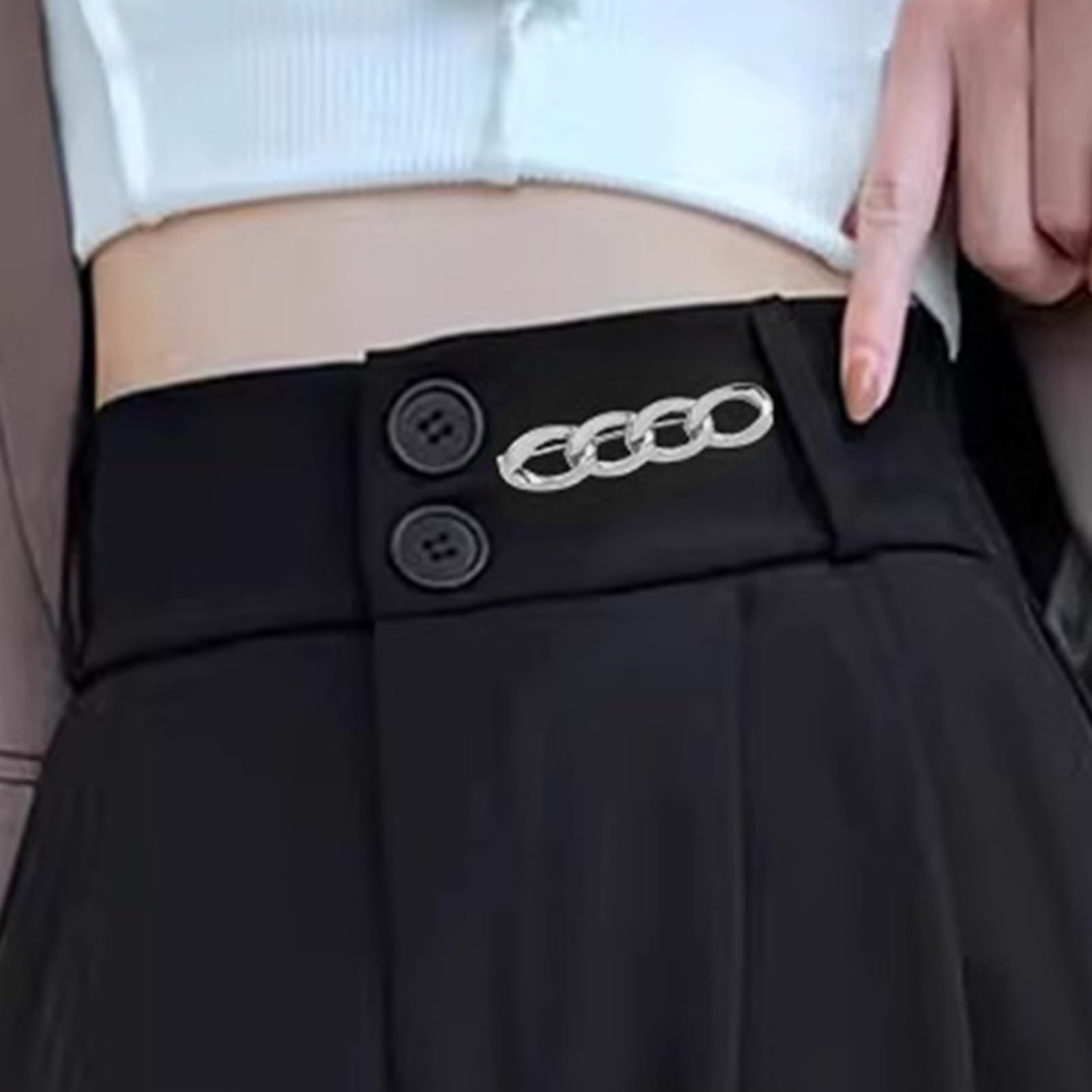 6 Stück Taillenspanner-Clips - Metallclips Für Jeans & Kleider, Kein Nähen Nötig