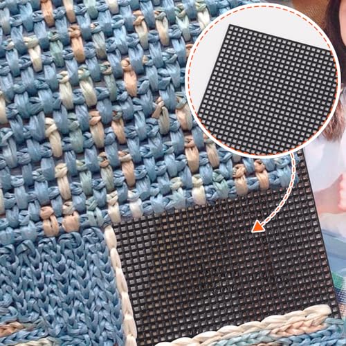 Image of Pndeyo 3 Sheets Black Fursuit Eyes Mesh, Waterproof PVC Eye Mesh Sheet, Printable Blank Plastic Canvas for Furry Cosplay Props Fursuits Handicrafts Making