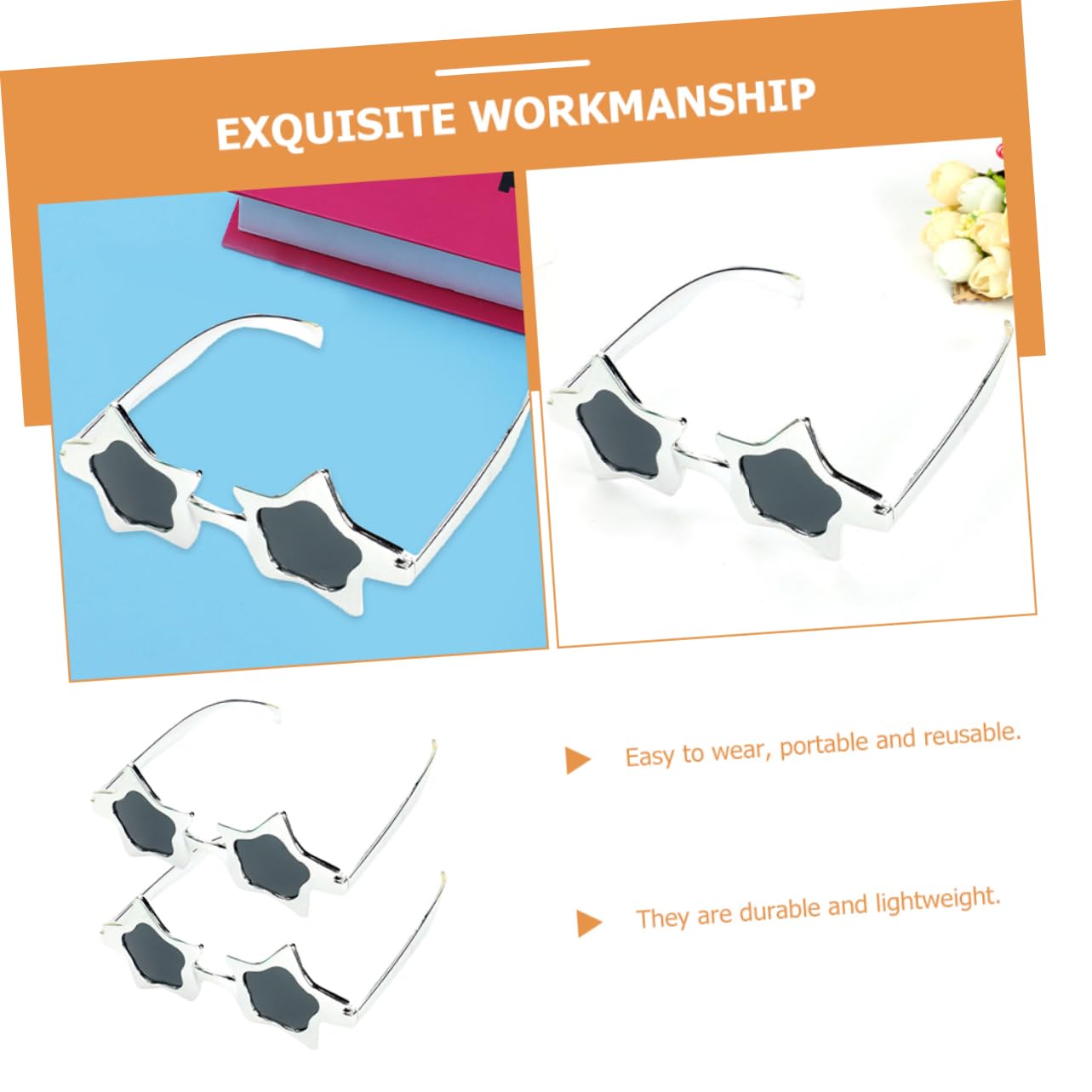 Gläser trendige Brille Maskerade-Sonnenbrille lustige Brille faschingsbrille karnevalsbrille Sonnenbrillen für Herren Herren-Sonnenbrille Party-Sonnenbrille Partybrille