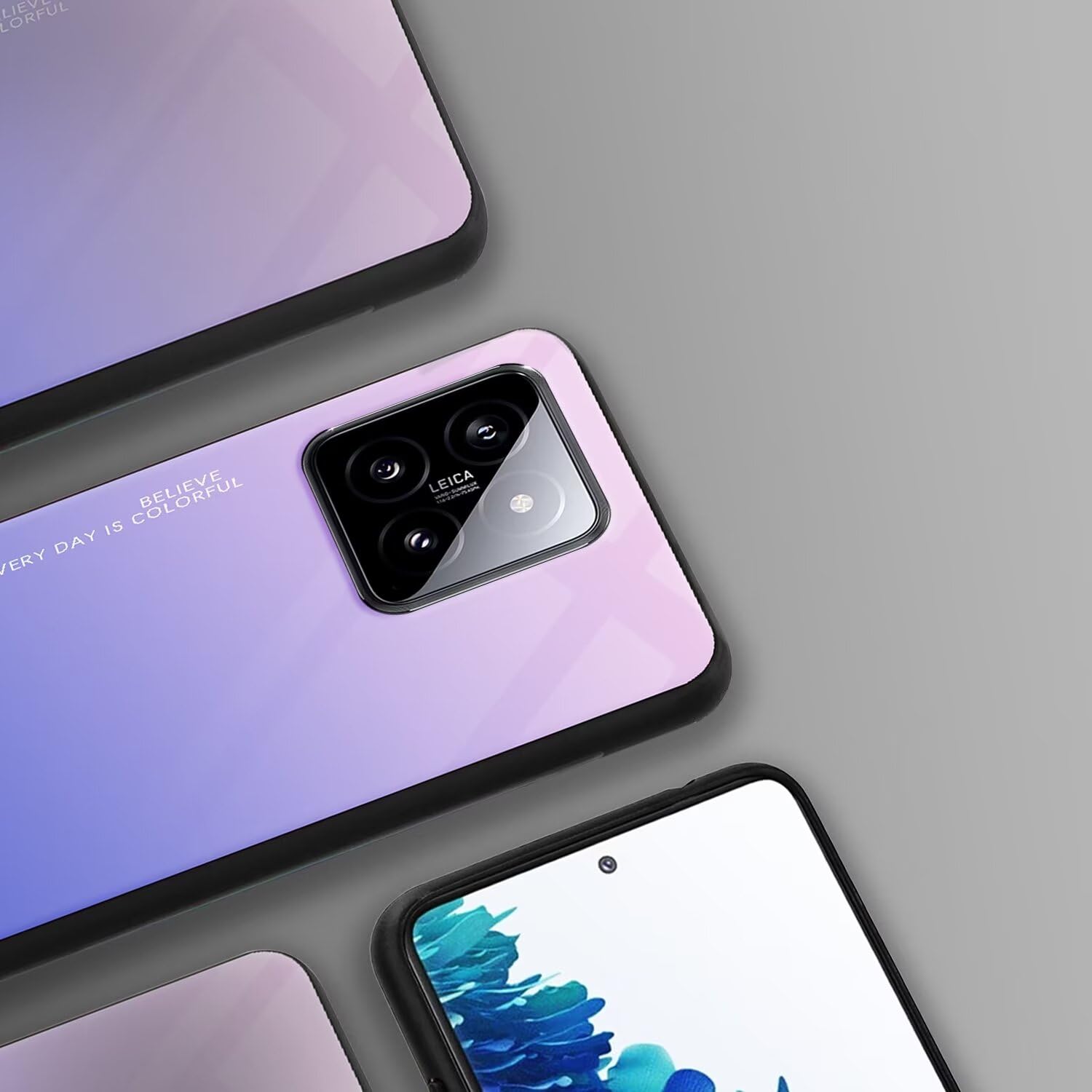 RankOne Glitzer Handyhülle Für Xiaomi MI 14T Pro – Ultra-dünn, Kratzfest, Mit Präzisen Aussparungen
