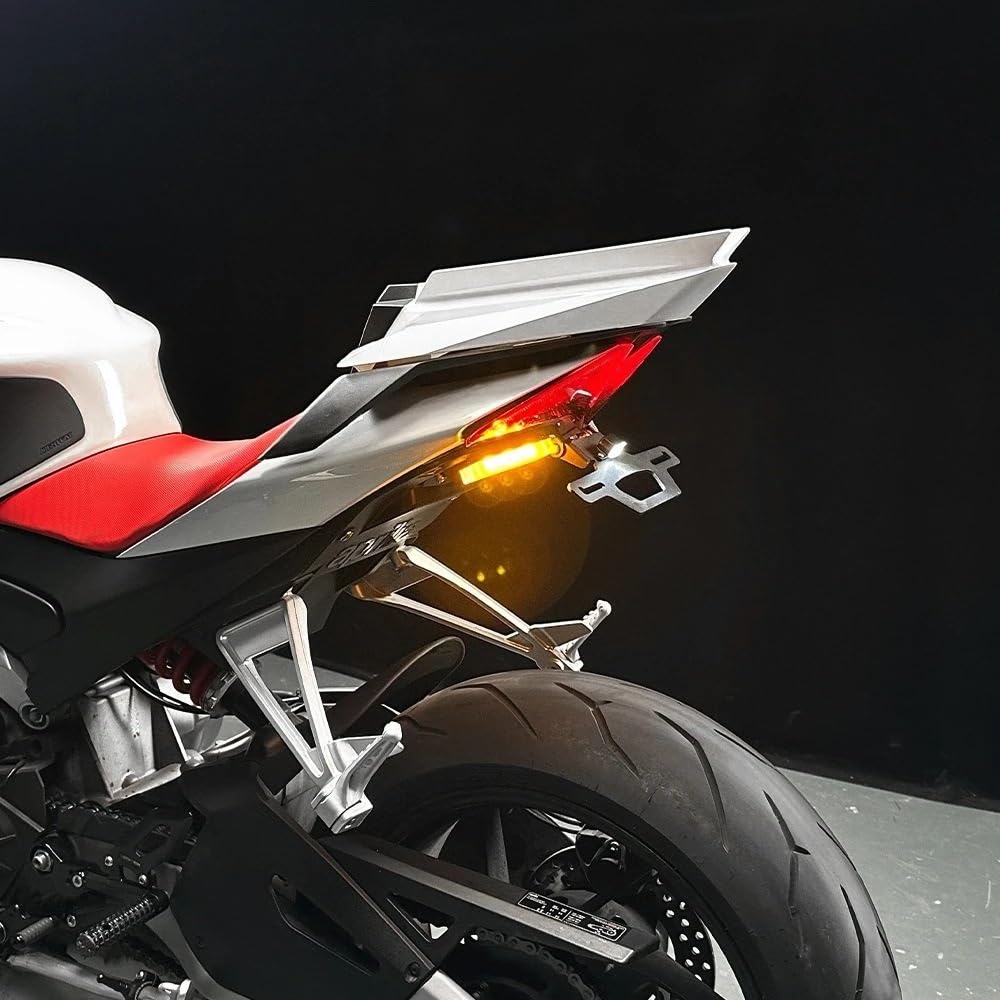 Pasuje do Aprilia RS660 RSV4 1100 składany uchwyt na tablicę rejestracyjną Fender Eliminator Tail Frame Rama na rejestrację motor