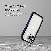 Vista 2 de RhinoShield CrashGuard NX - Funda protectora de diseño delgado absorbente de golpes compatible con iPhone 14 Pro, protección contra caídas de 11