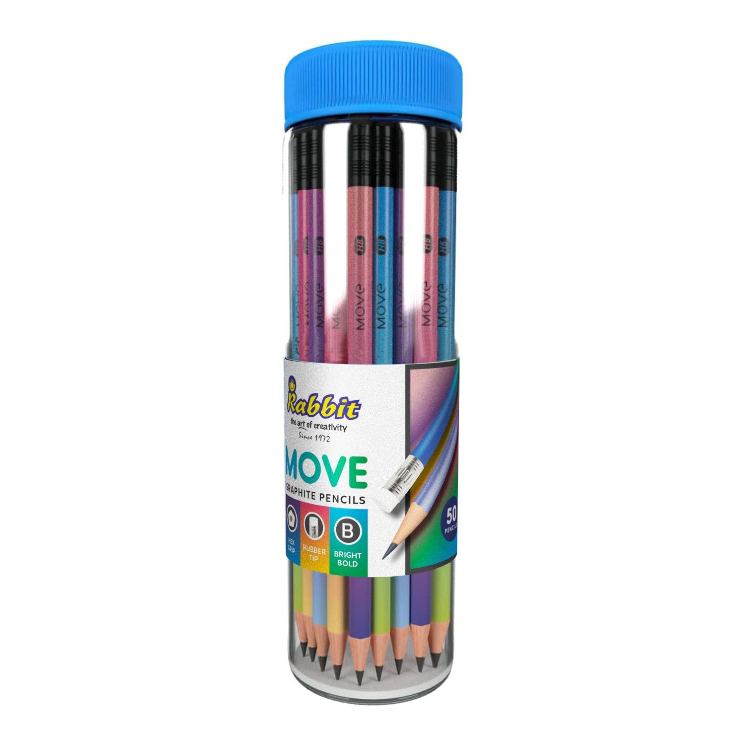 Cosmic Fun Pencils - Unicorn & Space Theme (50 Pack) -14