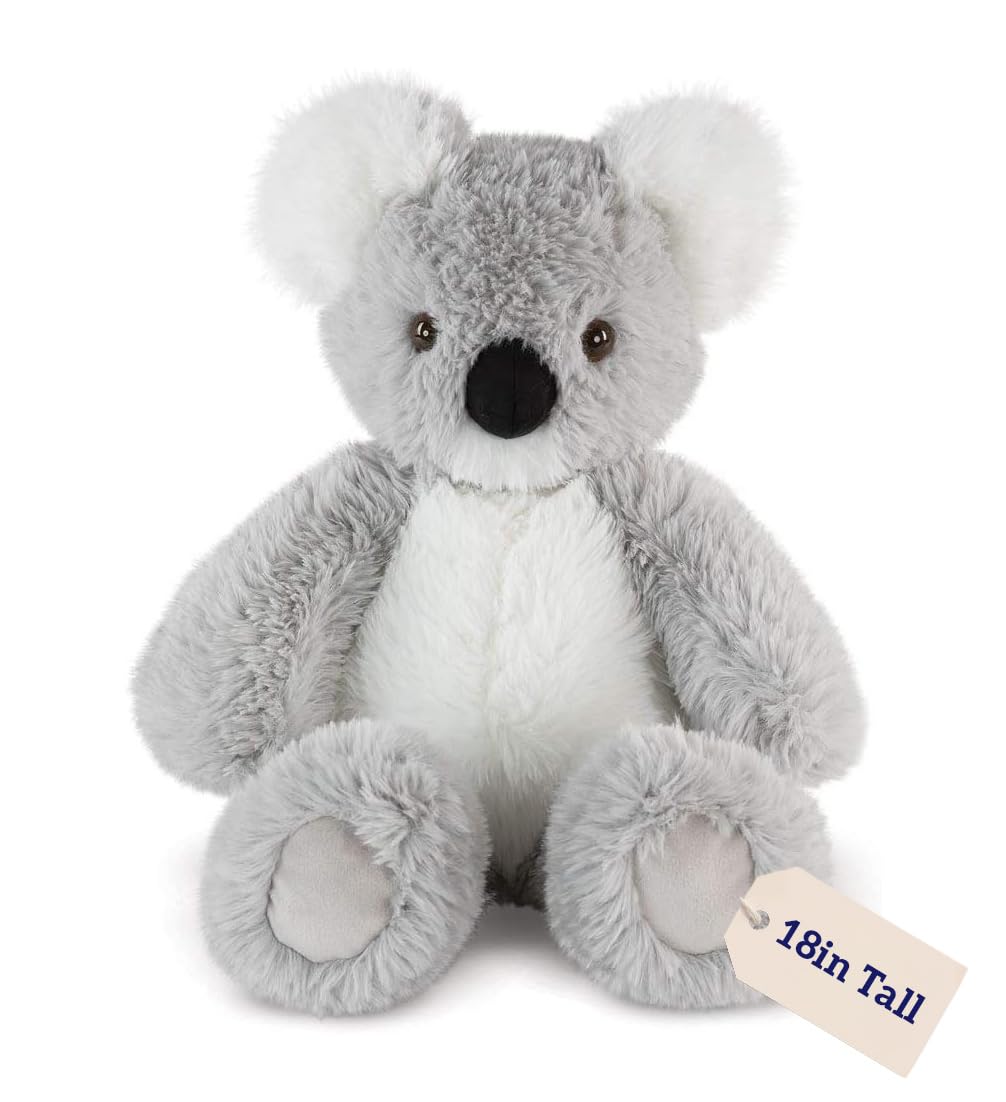 Vermont Teddy Bear - Amazon Exclusive Oh So Soft Koala Stuffed Animals and Teddy Bears, Grey, 18"