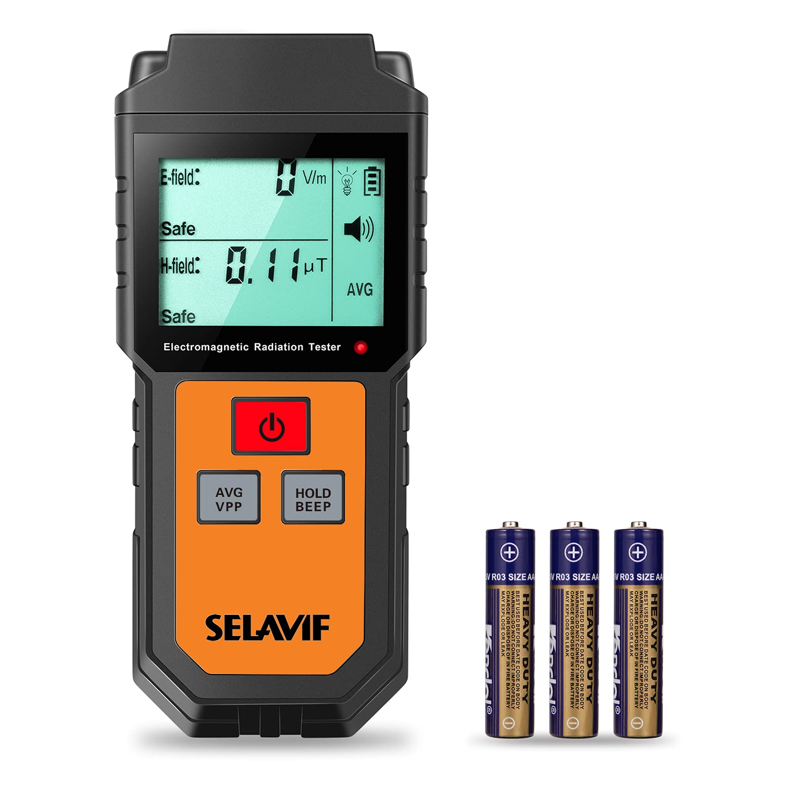 Buy EMF Meter Reader EMF Detector Handheld Digital Field Radiation Detector