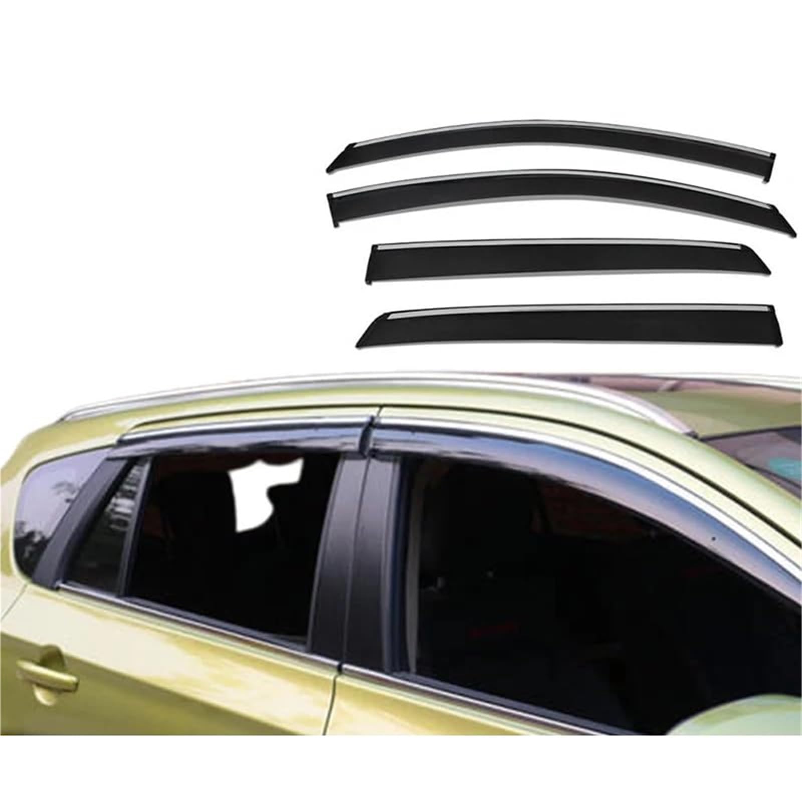 Owiewki bocznej szyby, dla SX4 s-cross Crossover 2017 2018 2019