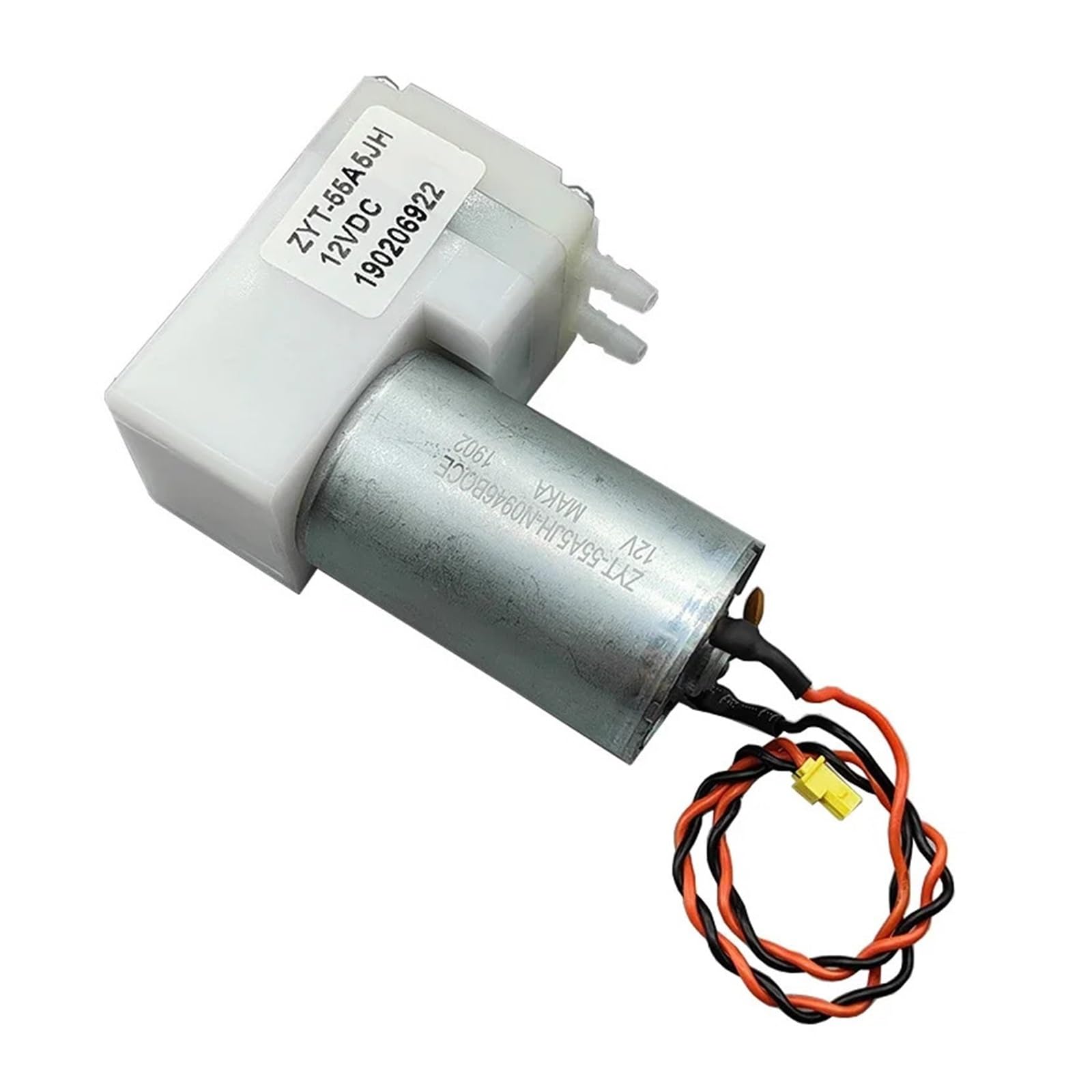 AARTERZZA DC12V 9LPM -70KPa Large Flow 555 Electronic Starter Vacuum Air Pump Piston Negative Pressure Suction Diaphragm Pump DIY Packer Massager