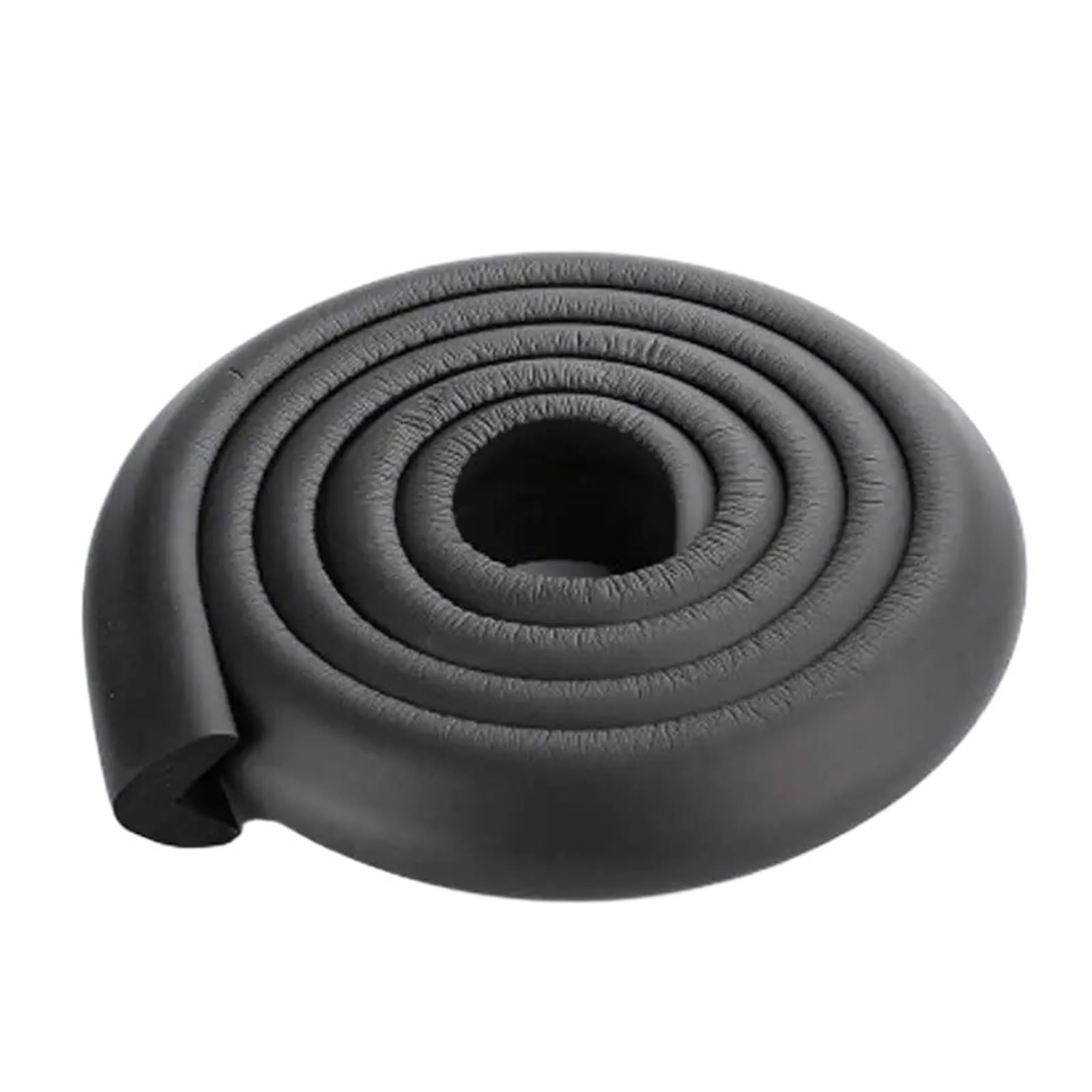 2M Child Bumper Strips Safety Table Edge Coffee Corner Protection(Black)