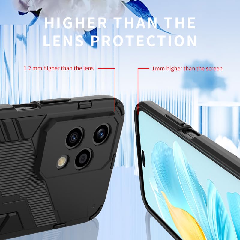 WOKEZ Honor 200 Lite 5G Fodral – Stötsäkert & 360° Skydd, Röd