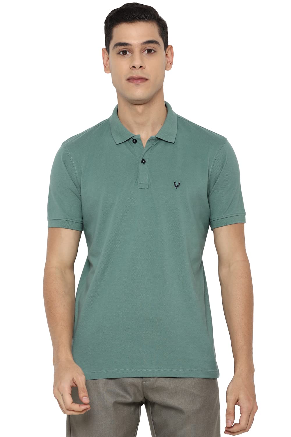 Allen Solly Men's Regular Fit Polo Shirt-picture-30