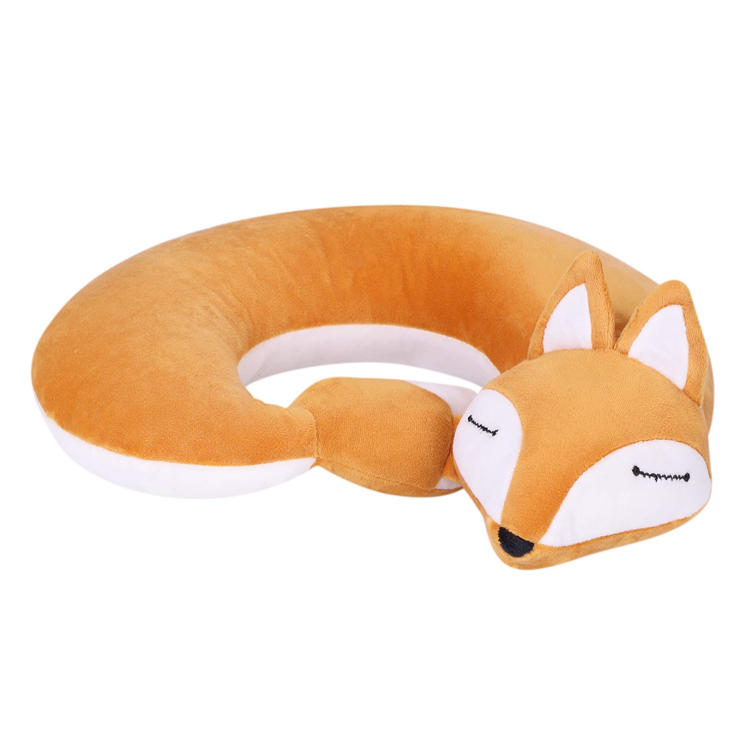 INFANZIA Cuscino In Memory Foam, Cuscino Ortopedico Cuscino Cervicale Per Alleviare I Dolori, Cuscino A Forma Di Goccia Per Il Collo, Bambù Lavabile, 53 X 22 Cm