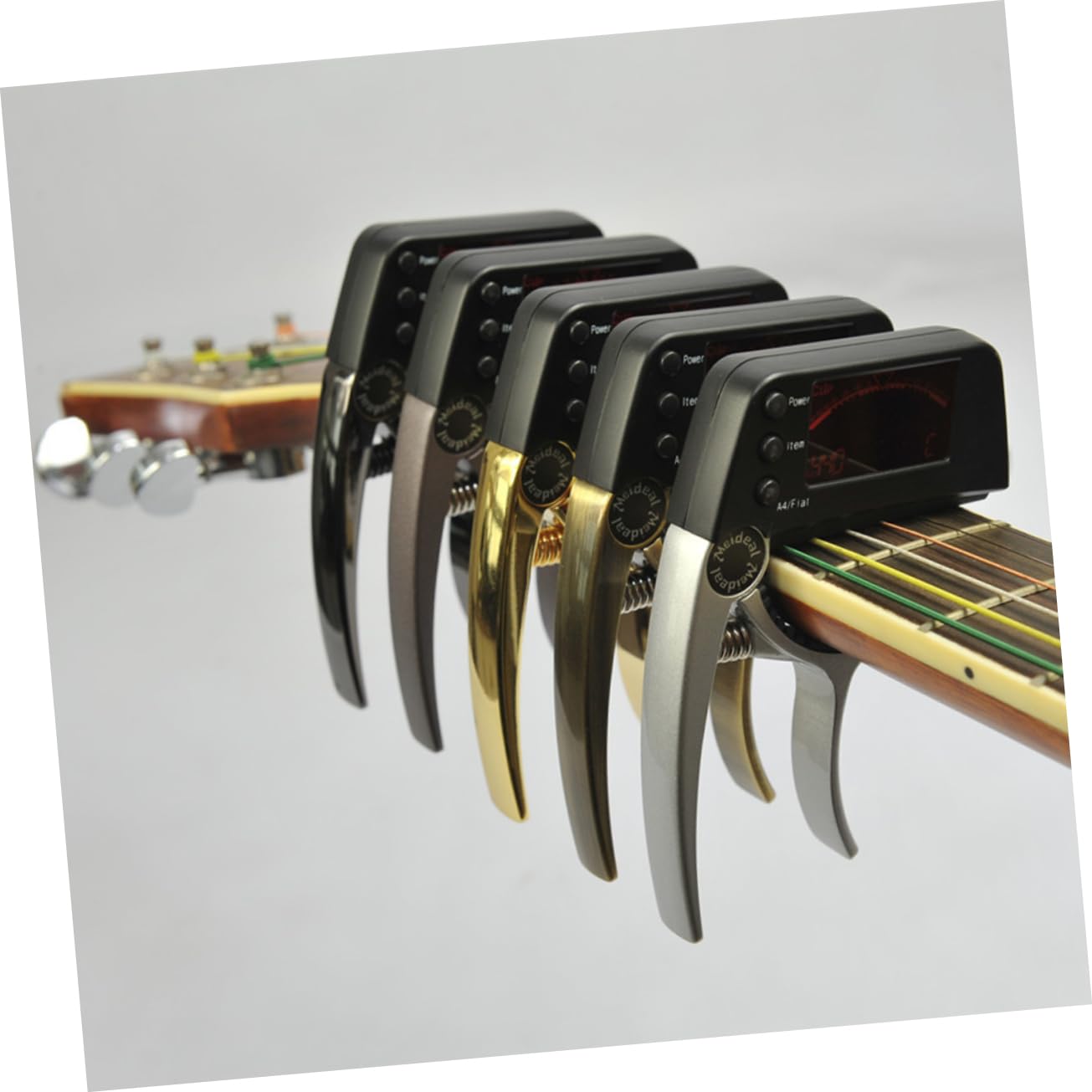 SUPVOX 3 Pezzi Accordatore Per Chitarra Capo Clip-on Accordatore Digitale Lcd Per Chitarra Acustica Elettrica Strumento Di Accordatura A 6 Corde Per Ukulele Banjo