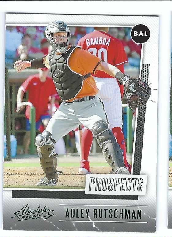 ADLEY RUTSCHMAN 2021 Panini Absolute Prospects #P2 GREEN PARALLEL Baltimore Orioles Baseball Rookie Card RC