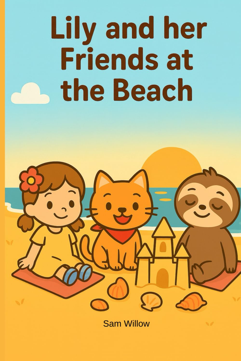 Lily and her Friends at the Beach: A heartwarming picture book about friendship, teamwork and a magical day at the beach (Lily and Her Friends – By Sam Willow)