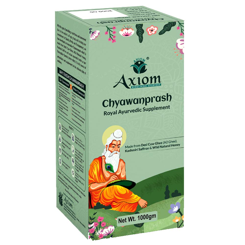 Axiom Royal Ayurvedic Chyawanprash - 1Kg | Enriched with Desi Ghee (A2 Ghee), Kashmiri Saffron with 40+ Ayurvedic Herbs | For all Seasons & Age Groups | Helps Build Strength & Stamina Health (B08P4ZZPPX) Amazon Price History, Amazon Price Tracker