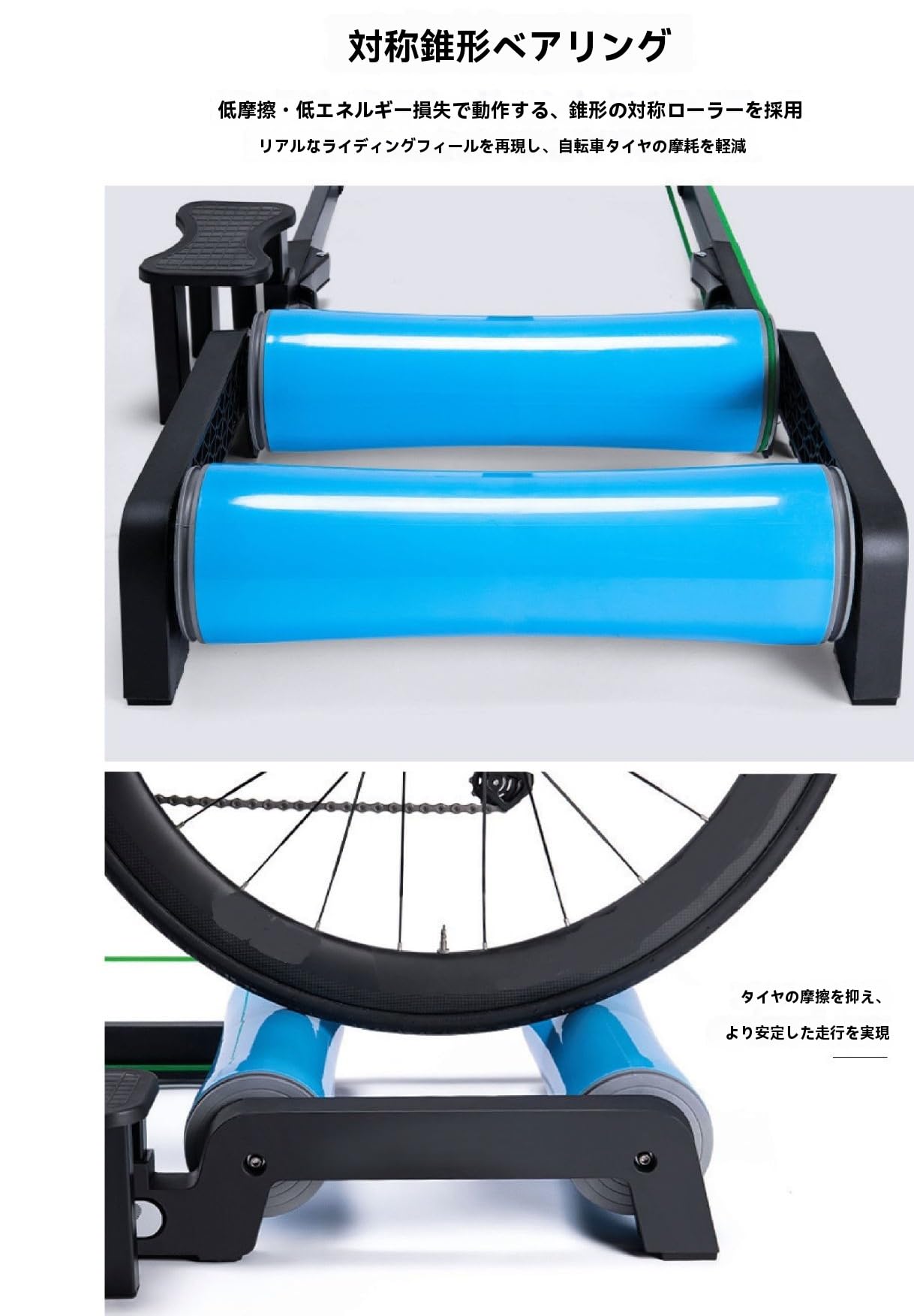 Amazon | NYHGOXM スマートローラー台 サイクルトレーナー 室内自転車
