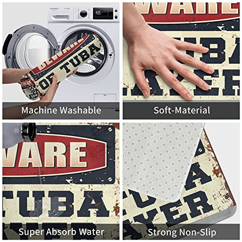 Tapis de bain Beware of Tuba COTECI 50x80 cm pour douche - 4