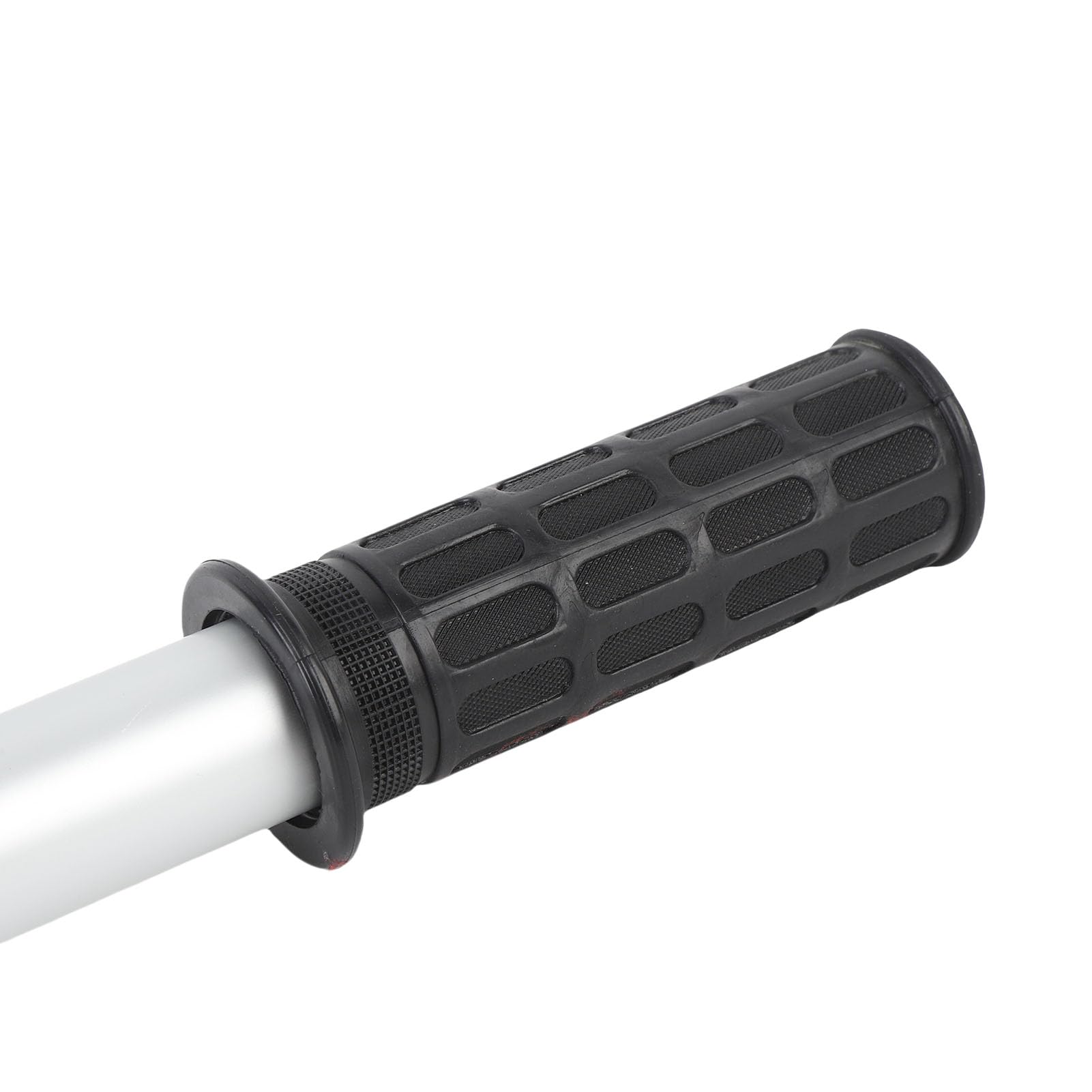 Prolunga Maniglia Barra del Timone, Impugnatura Ergonomica in Gomma Antiscivolo Tubo in Alluminio Anodizzato con Chiusura a Scatto e Manopole, 18,11 Pollici