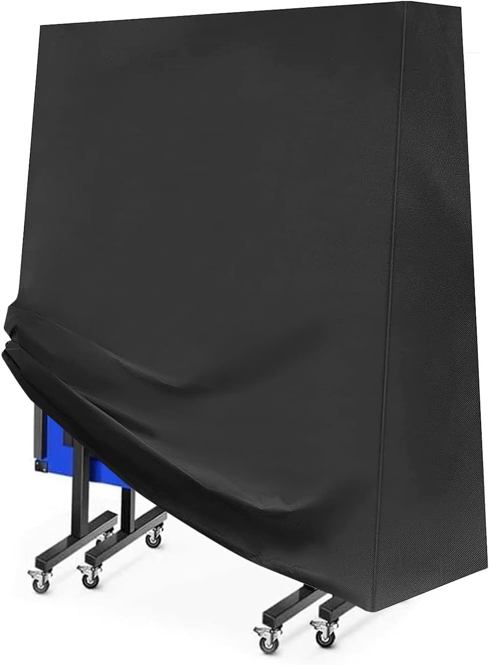Trintion Table de Tennis de Table Housse Imperméable Couverture pourUltra résistante et Waterproof. Bâche Universelle pour Table de Ping Pong,Noir, 185 x 70 x 165 cm