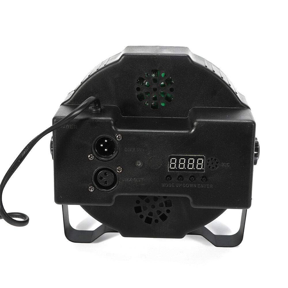 36 LED UV Schwarzlicht mit Fernbedienung, 72W Bühnenbeleuchtung schwarzlicht Scheinwerfer für Party Bühne KTV Club Disco Geburtstag