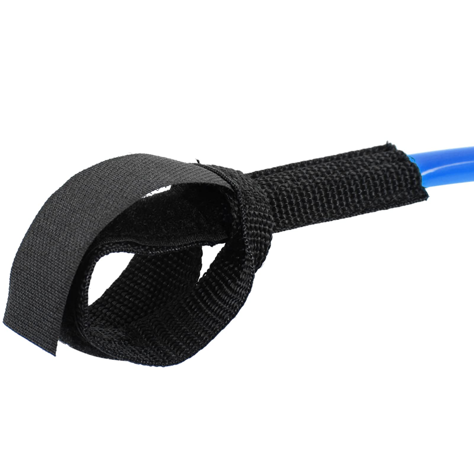 Gavigain Adjustable Black 2PCS Safety Windsurf Harness Leash Surfboard Accessory for Surfing (Blue)