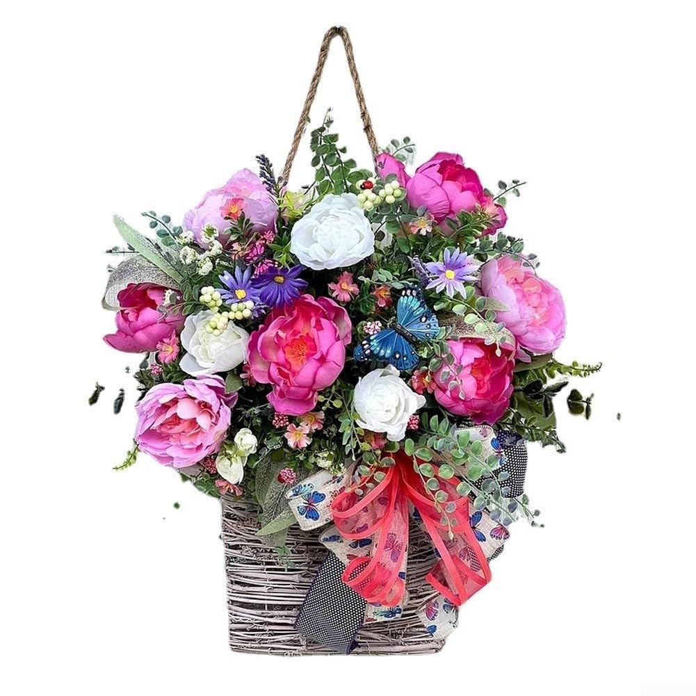 Cesto Fiori Pendente PVC 40x30cm Esterno