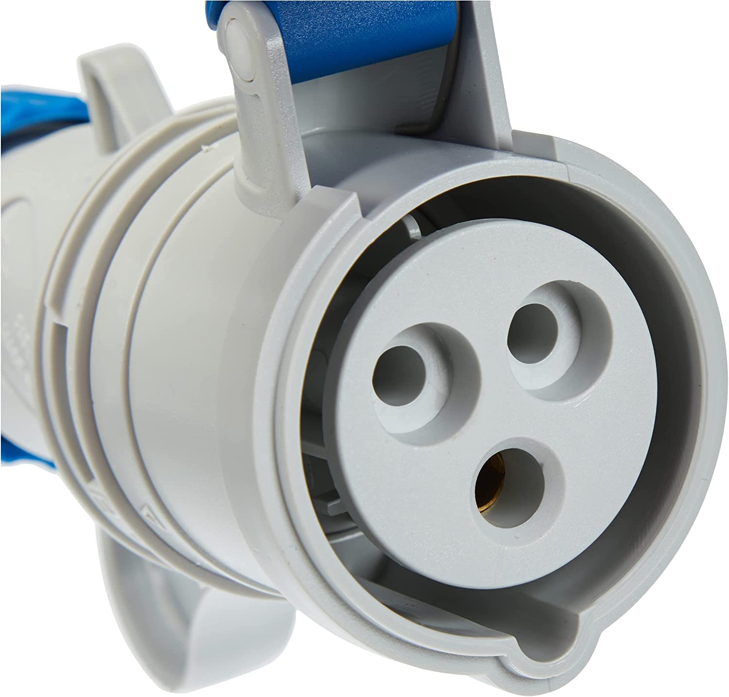 FANTON 92909 Prolunga CEE cavo 20 m. 3G1,5 H05VV-F spina e presa 2P+T 16A 220V grado di protezione IP44 ideale per Campeggio Cantiere Giardino Camper