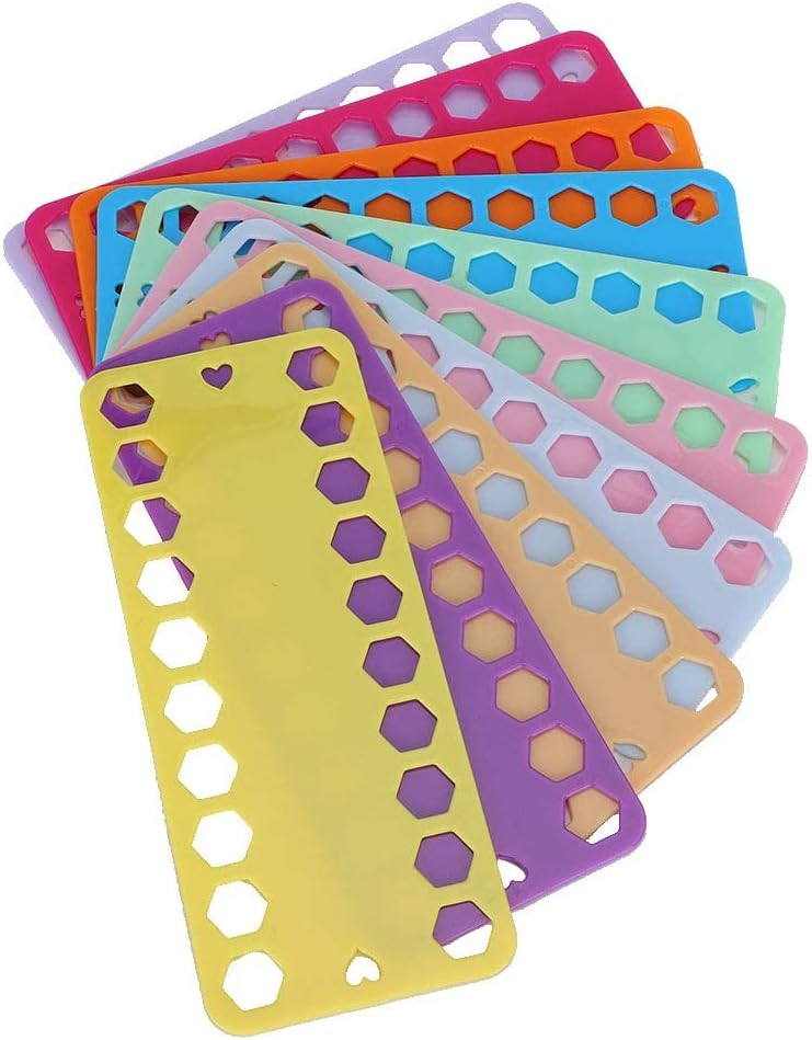 20PCS Cross Stitch Thread Holder Embroidery Floss Organizer Thread Organiser Cards Holder for Knitting
