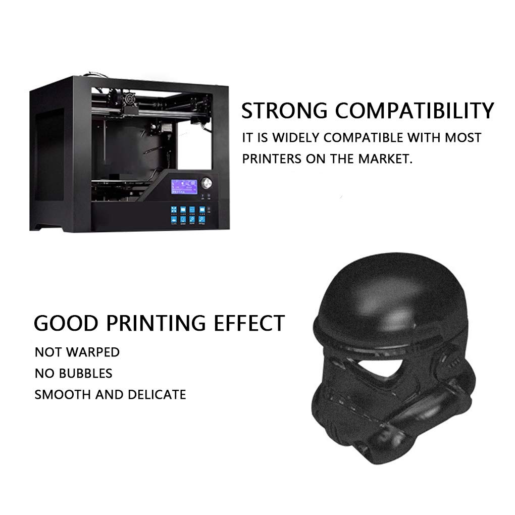 Hello Filament PLA 1 kg, wysoka wytrzymałość i wytrzymałość, filament do druku 3D 1,75 mm, nadaje się do drukarek 3D i sprężyn drukujących 3D