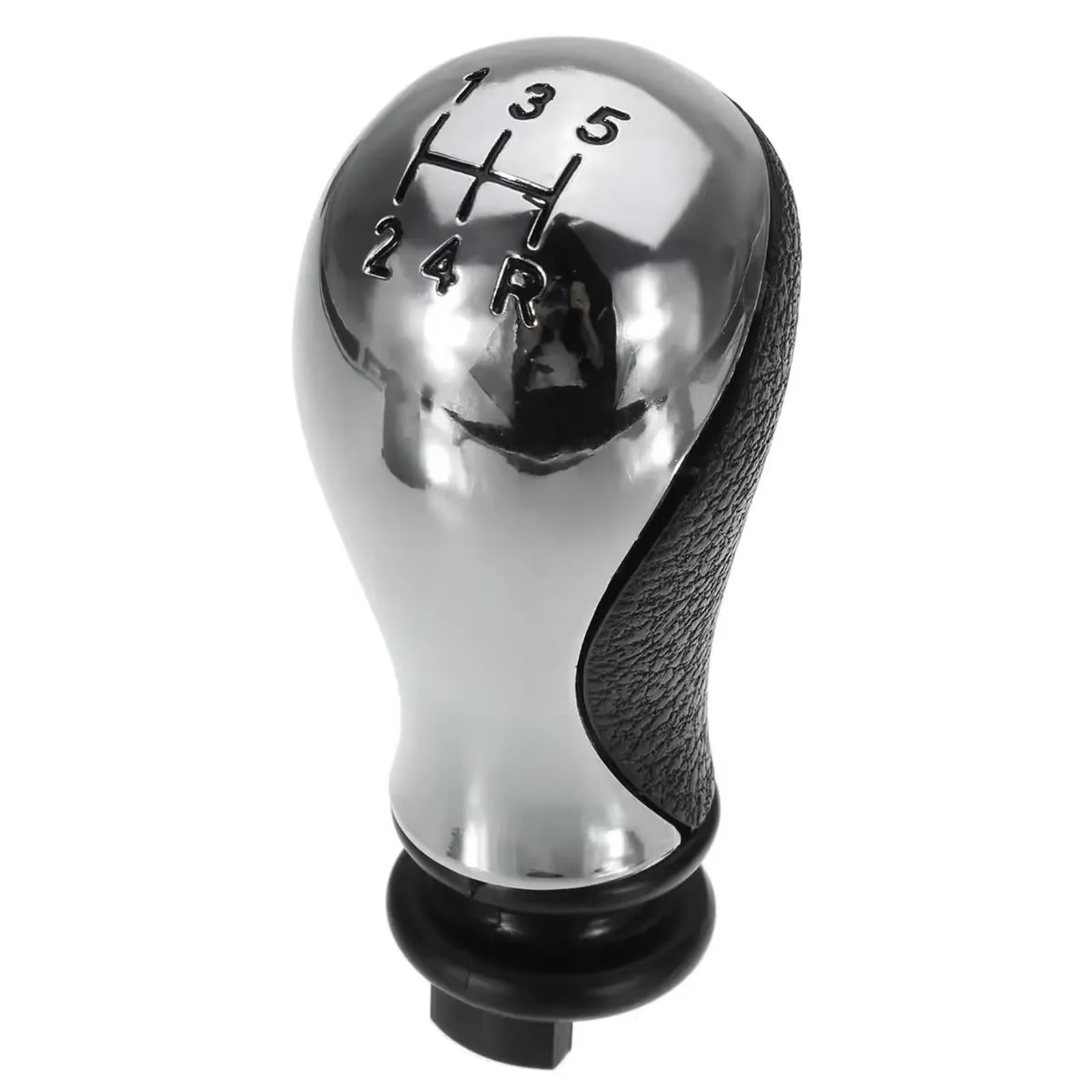 SCZMBLTLNV Car Gear Stick Knob 5 Speed MT Chrome Car Gear Shift Knob Stick Lever for Saxo Xsara Xantia Berlingo C2 C3 Pluriel Picasso