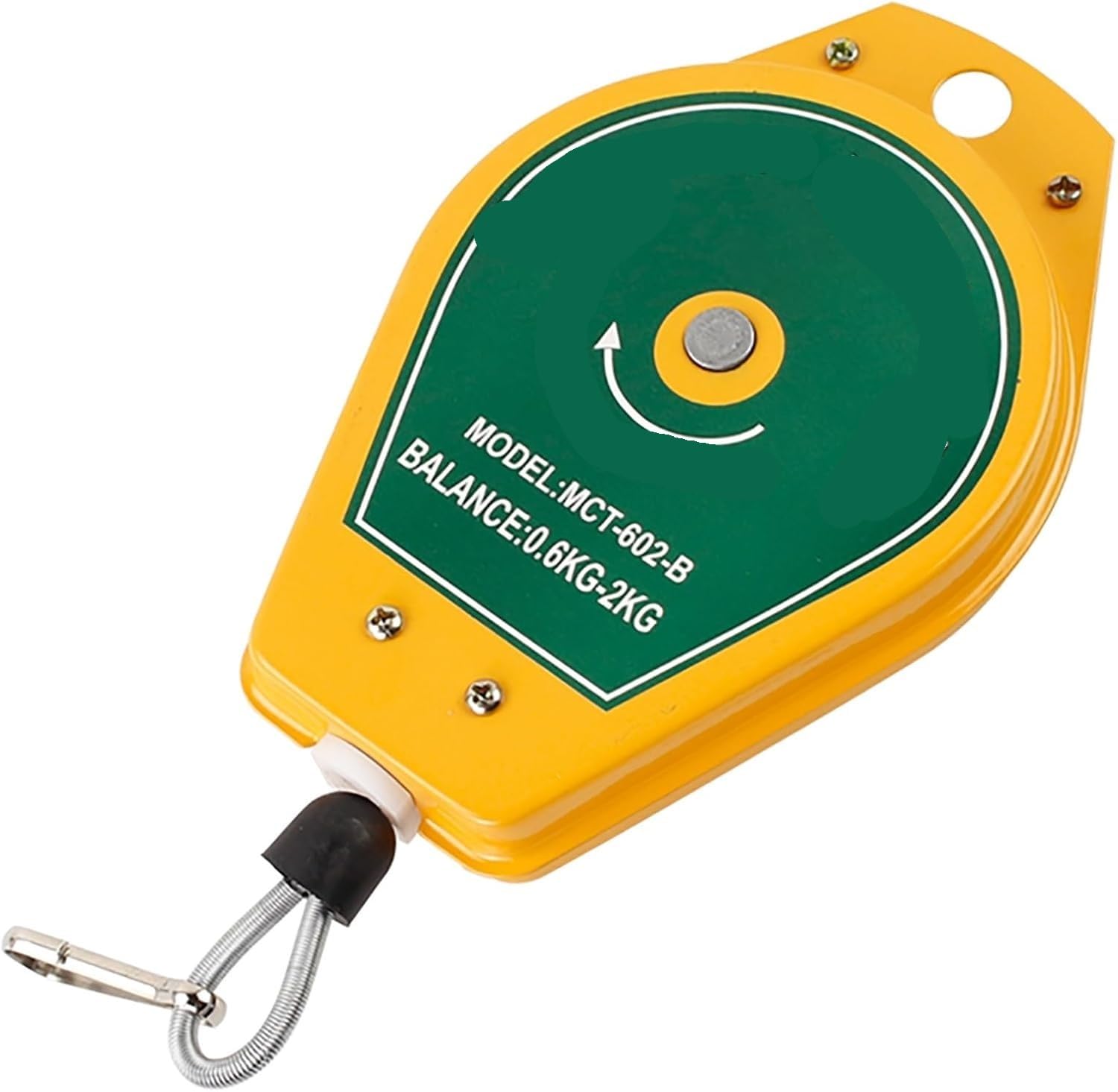 Retractable Spring Balancer, Spring Balancer Adjustable Retractable Hanging Tool 3.0m Assembly Line 0.5-5.0kg(0.6-2.0kg)