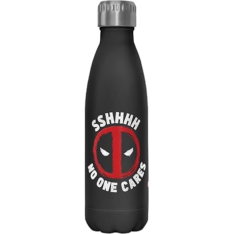 Marvel One Care Deadpool Water Bottle