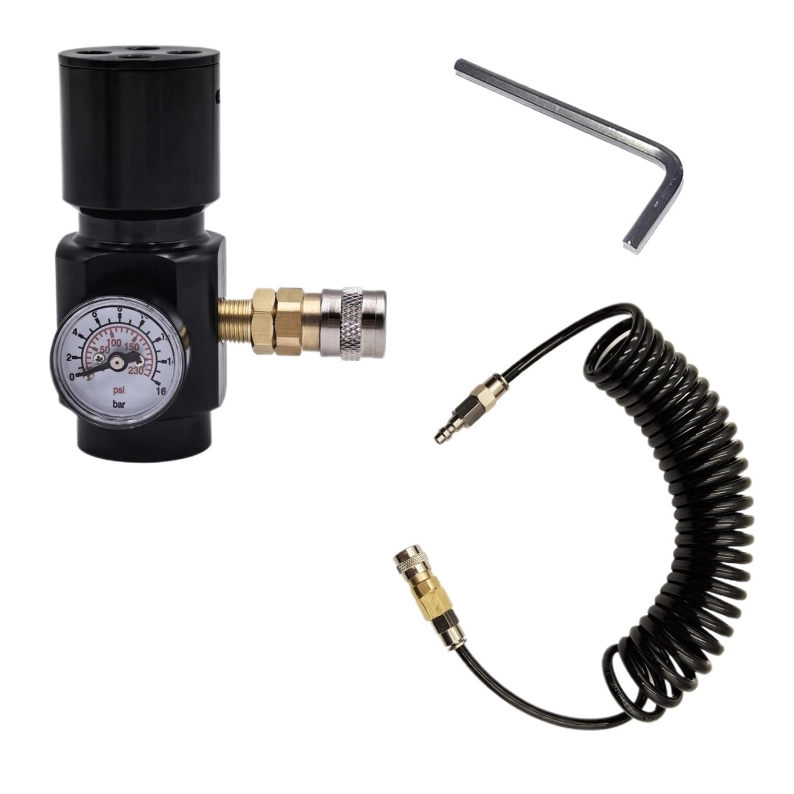 Régulateur CO2 portable pour outils pneumatiques lors de vos travaux en extérieur