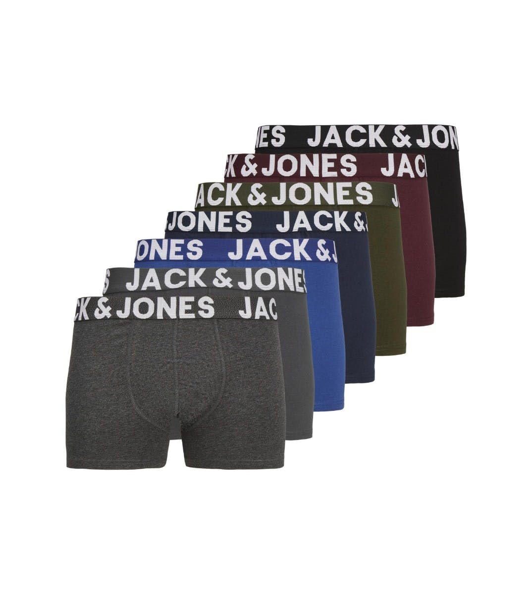 JWHJEFFREY TRUNKS 7 PACK Boxer Erkek