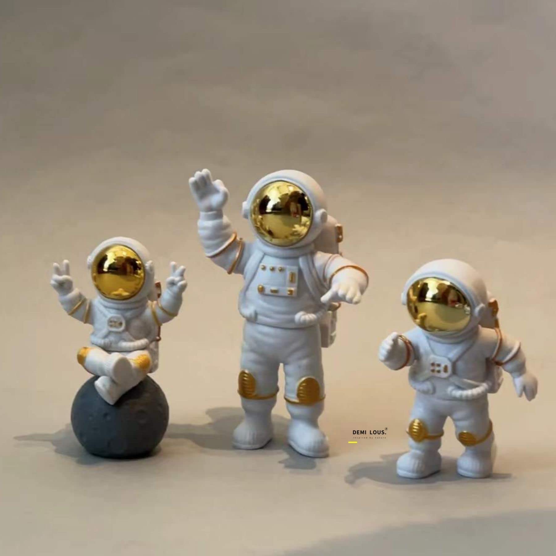 未開封　FUNNFUNN ソフトビニールフィギュア 宇宙テーマ Amazon.co.jp: DEMI LOUS. 置き物 宇宙飛行士 かわいい おしゃれ