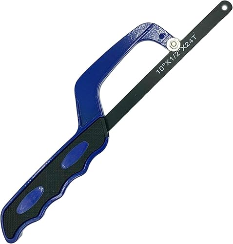 Miniatura 2 de FEENIX 21010 - Marco de sierra de metal para mini, incluye hoja de sierra bimetálica de 10 pulgadas (1 unidad)