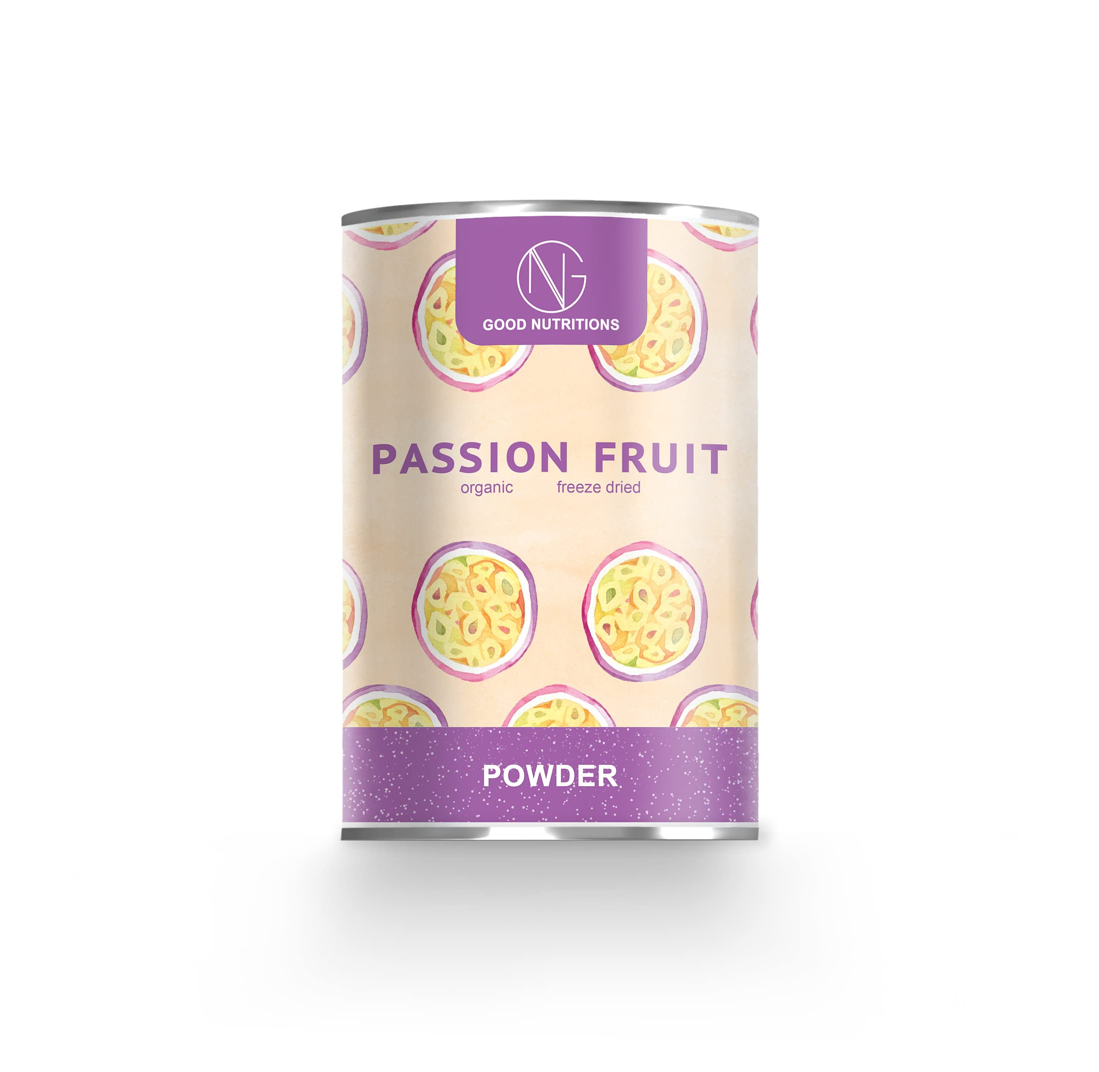 Poudre de Maracuja – Maracuja Bio Lyophilisée | Biologique | Fruits de la passion lyophilisés | bon-superfruit de bon-smoothie | 100% fruits | sans additifs + de nombreux ingrédients | 120g