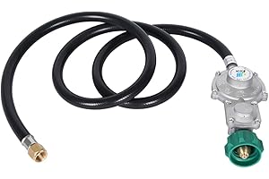 5FT Two Stage Propane Regulator with Hose