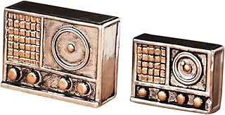 Abaodam 2 Pçs Rádio Para Toppers De Bolo De Carro Rádio De Carro Para Decoração De Casa Decorações De Casa Para Casa Decorações Do Painel Do Carro Retro Decoração De Casa Decorações De