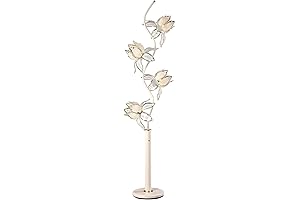 Ore International K-9334W Tulip Floor Lamp